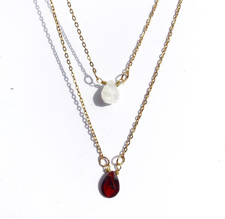 Collana goccia