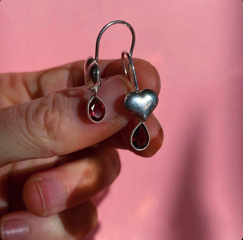 ORECCHINI STARDUST HEART