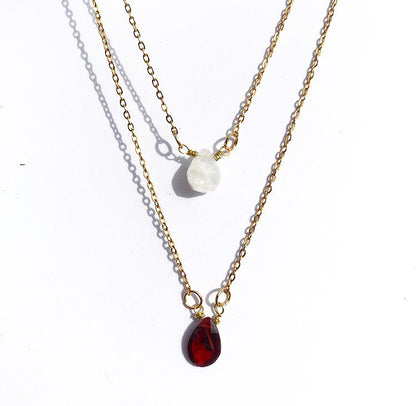 Collana goccia