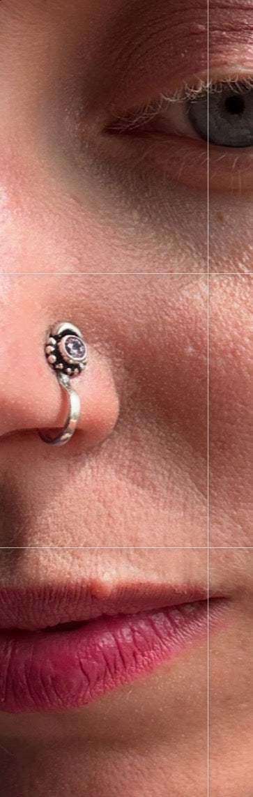 NOSE RING PLUG IN
