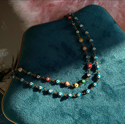 COLLANA OCCHI!