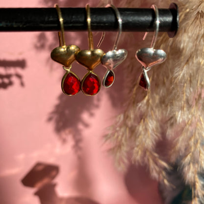 ORECCHINI STARDUST HEART